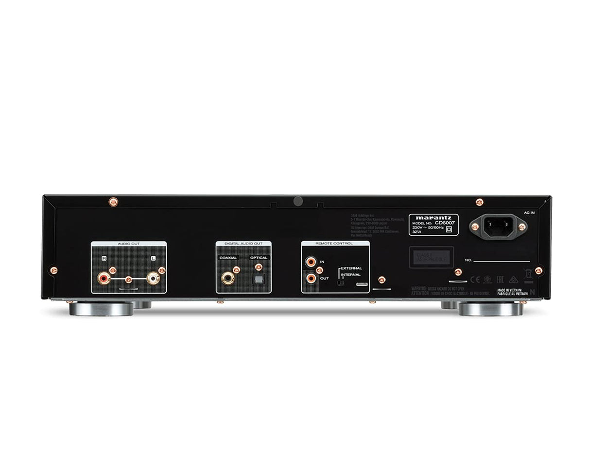 Marantz Professional Cd6007 Reproductor de CD, Color Negro