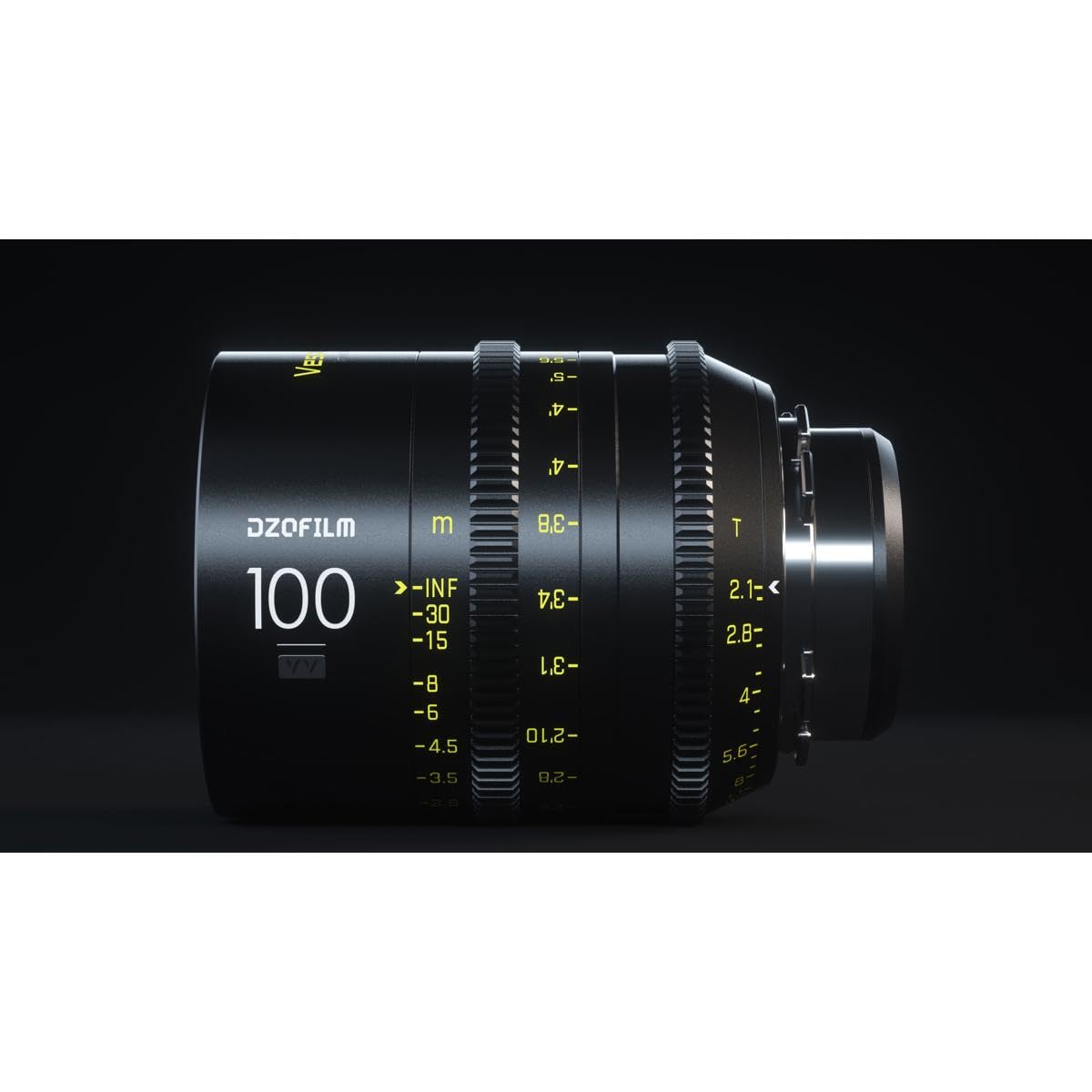 DZOFILM Cine Lens Vespid Prime 100 T2.1 for PL/EF Mount (VV/FF)