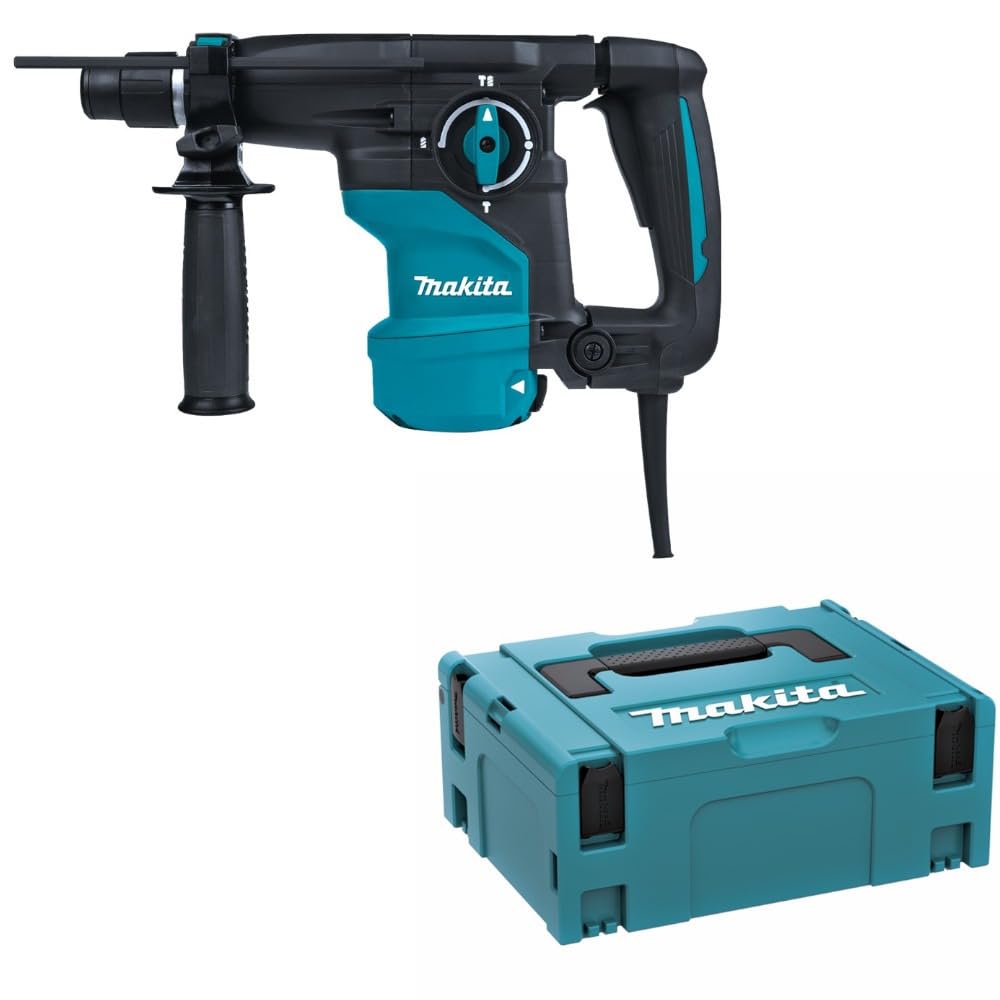 Makita HR3001CJ/2 - Martillo giratorio SDS-Plus (240 V, 30 mm)