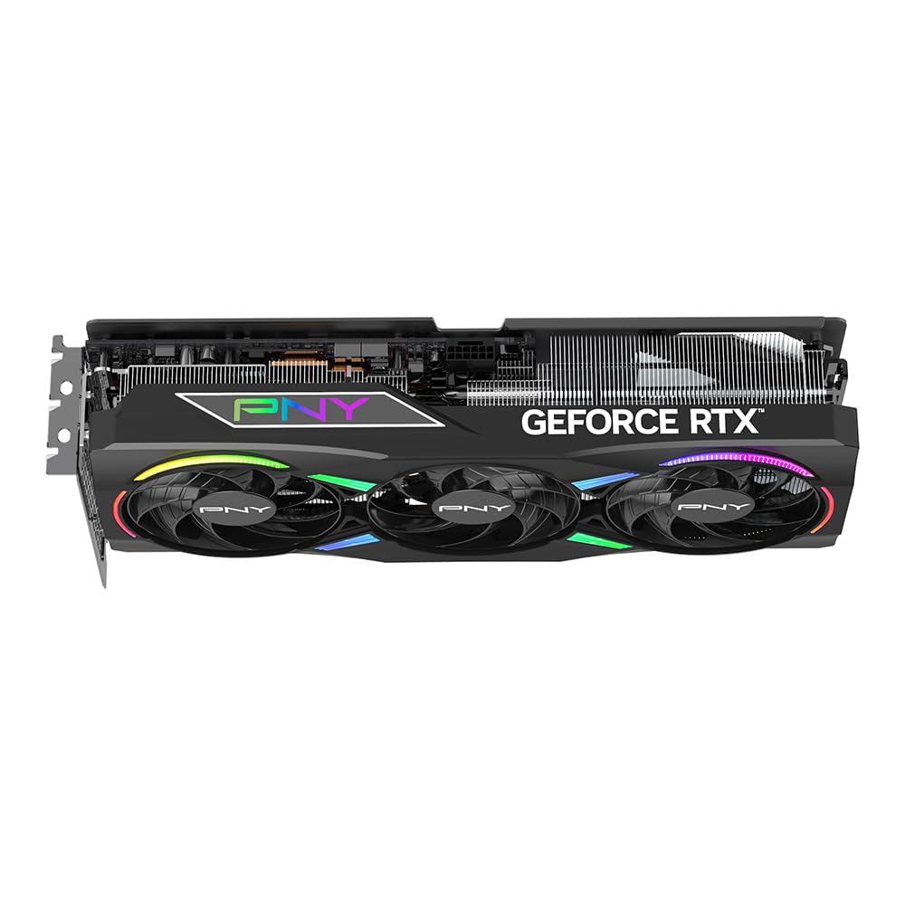 PNY Tarjeta Gráfica GeForce RTX™ 5070Ti 16GB ARGB OC DLSS 4 Triple Ventilador