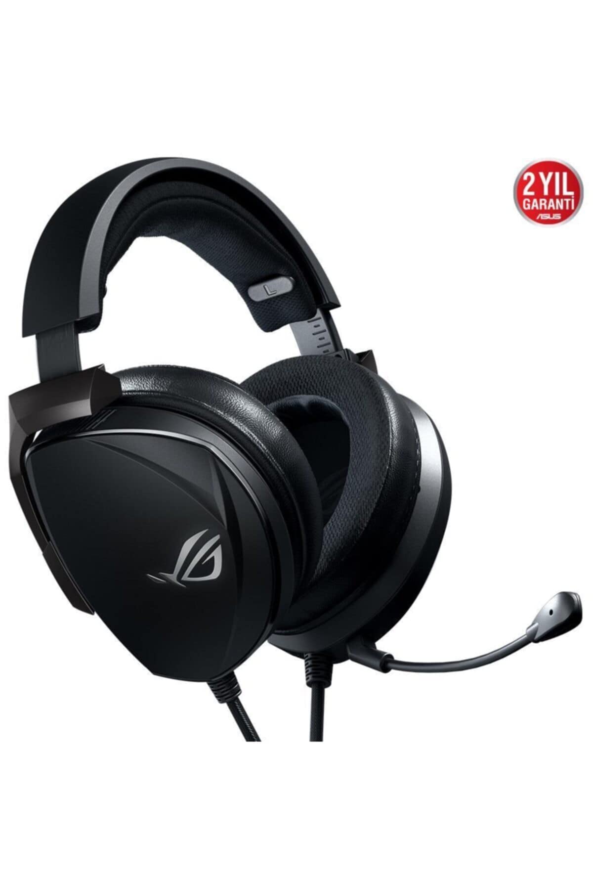 ASUS ROG Theta Electret - Auriculares para Gaming, transductores Essence de neodimio y electret, micrófono Integrado y Soporte multiplataforma para PC, Consolas y Dispositivos móviles