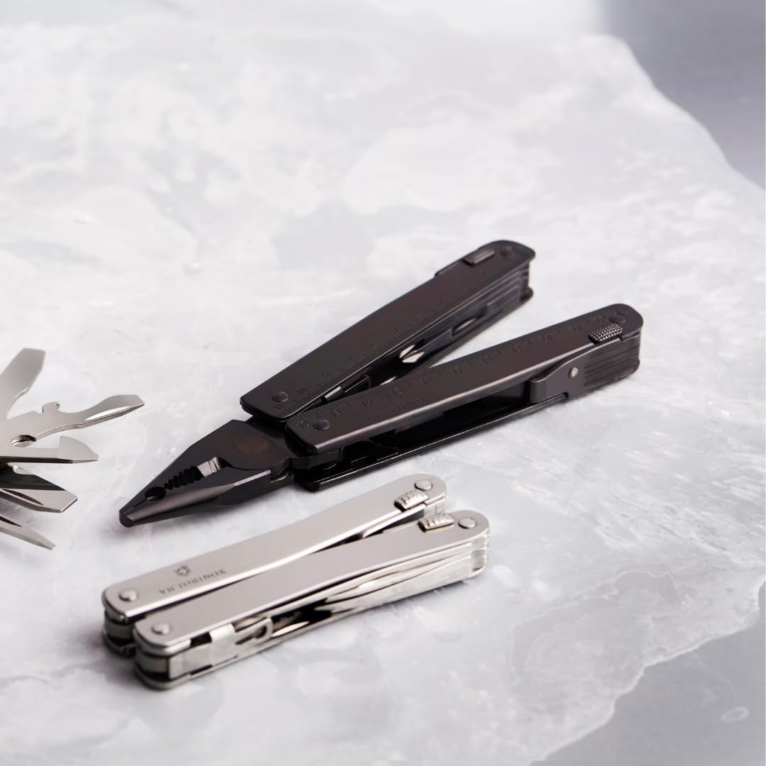 Victorinox Swiss Tool, Multiherramienta de Bolsillo Suiza, Multifunción, 27 Funciones, Hoja grande, Bloqueable