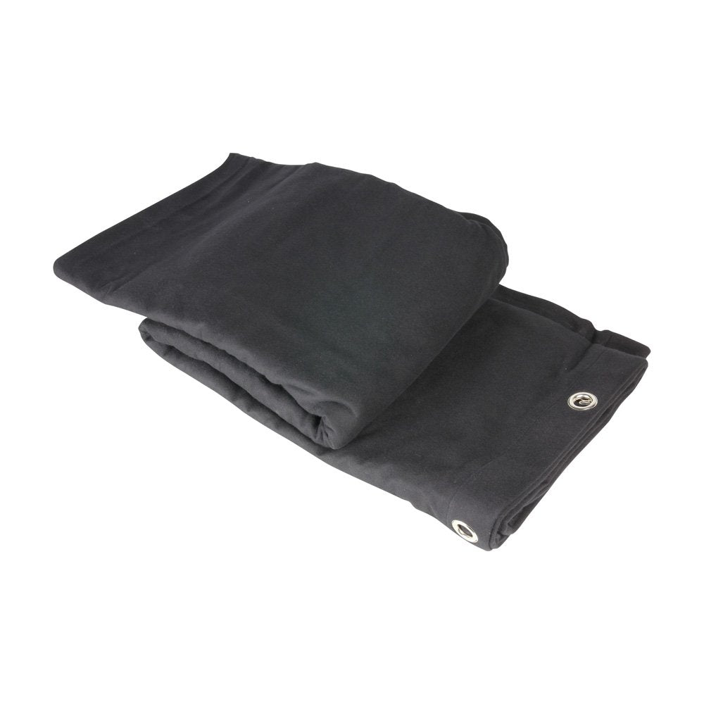 Adam Hall Accessories 0152 X 93 - Moltón de Escenario B1 (9 x 3 m), Color Negro