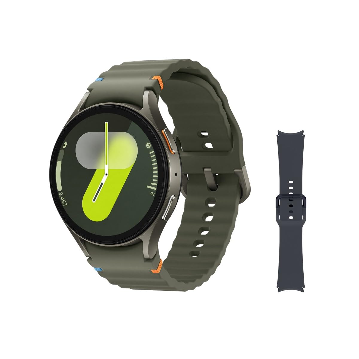 Samsung Galaxy Watch7 Bluetooth + Correa - Smartwatch 44mm, Control de Salud, Seguimiento Deportivo, Verde (Versión Española)