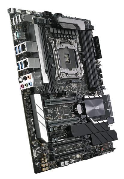 Asus Workstation Board - Placa base Intel LGA 2066 ATX con DDR4 4133MHz, dual M.2 y M.2 heatsink, U.2, conector USB 3.1 Gen 2