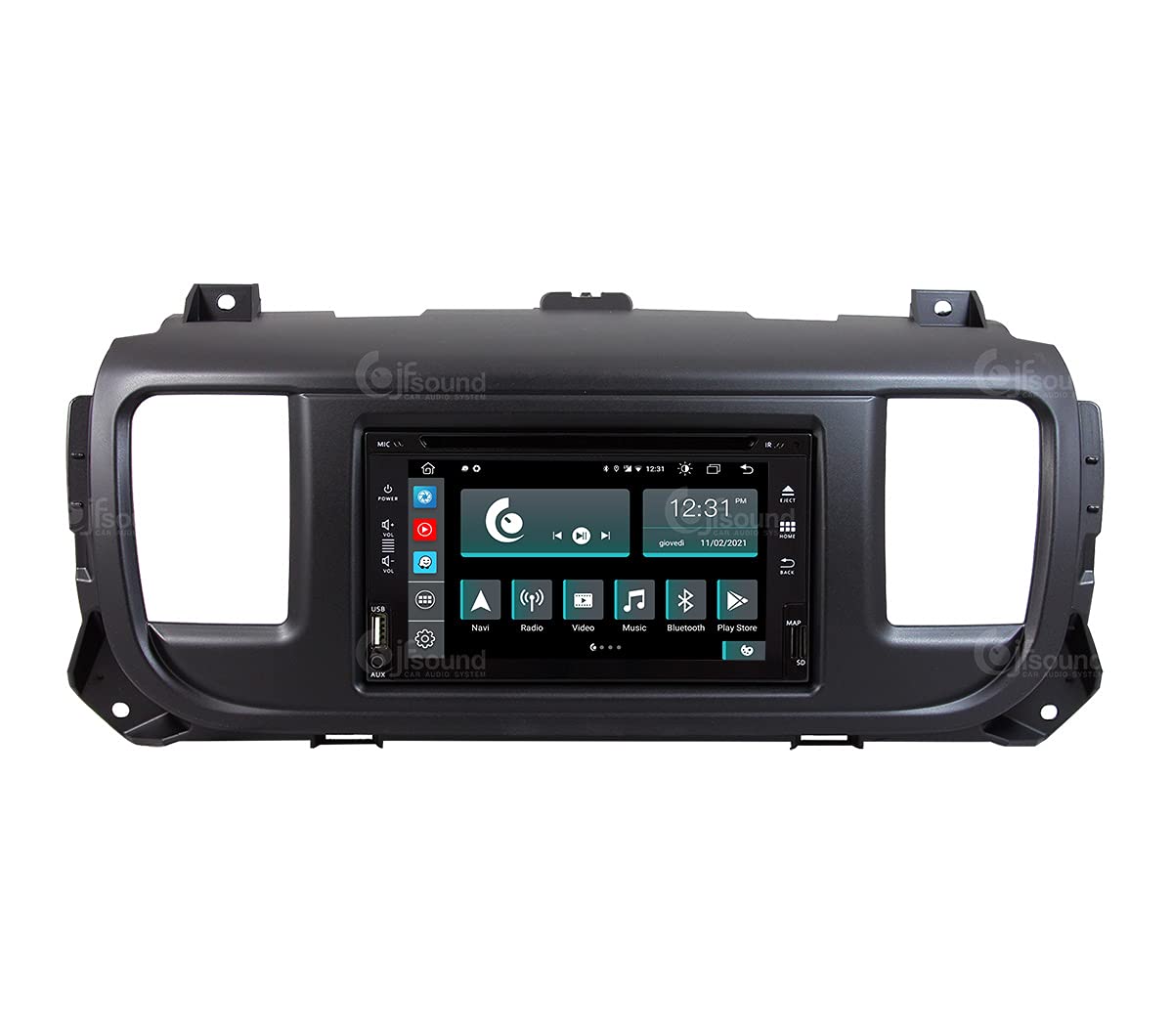 Autorradio de Ajuste Personalizado para Peugeot Expert Tercera generación Android GPS Bluetooth WiFi Dab USB Pantalla táctil Full HD 6,2" procesador de 8 núcleos y comandos de Voz