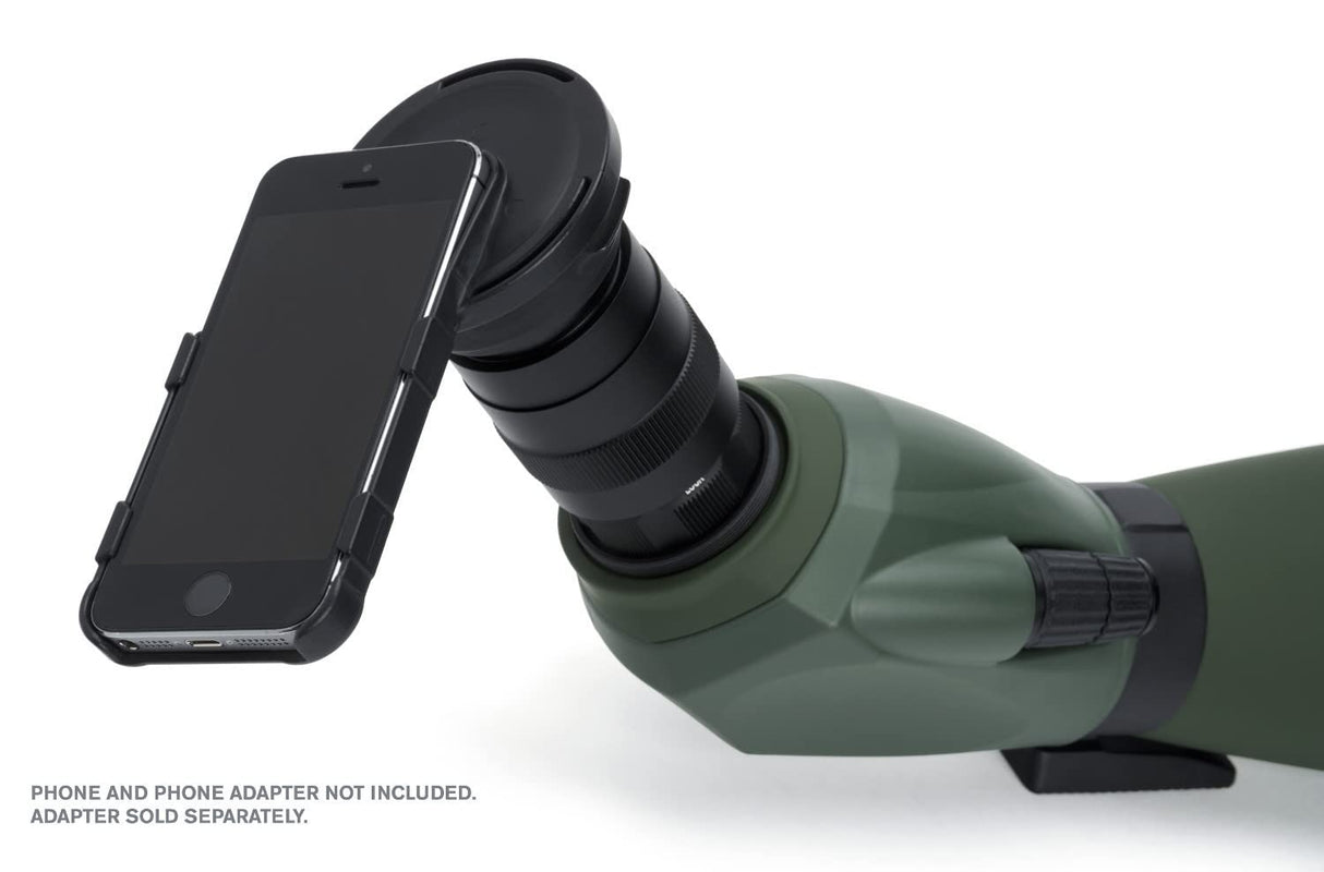 Celestron 52306 Regal M2 22-67x100mm Telescopio telescópico con Zoom en ángulo ED mm con óptica Multicapa, Prisma BaK-4, Cuerpo Ligero de aleación de magnesio y Funda de Transporte Acolchada, Verde