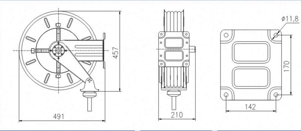 HU 1316 - Enrollador de aceite (diámetro 10 mm, 153 bar)