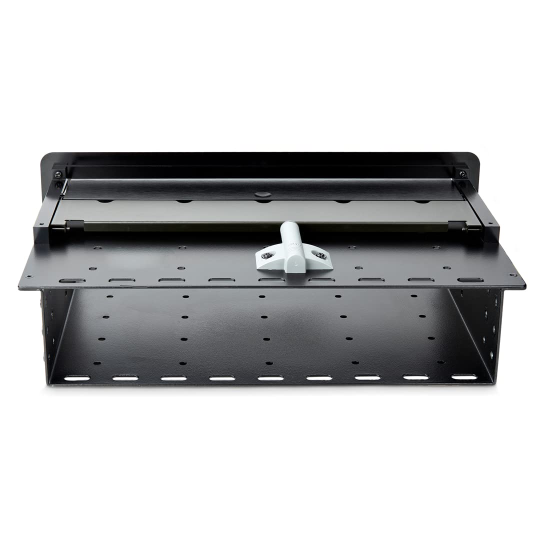 StarTech.com Caja de Conectividad de Dos Módulos para Mesa de Juntas - Alimentación / Carga / AV / Módulos de Conexiones de Portátil