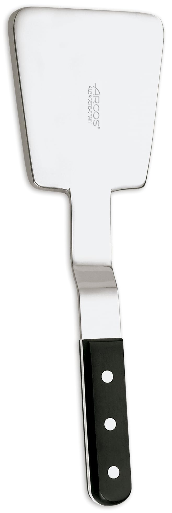 Arcos Gadgets Profesionales - Aplastador de Filetes Aplastador de Carne - Acero Inoxidable 220 mm - Mango de Polioximetileno (POM) - Color Negro
