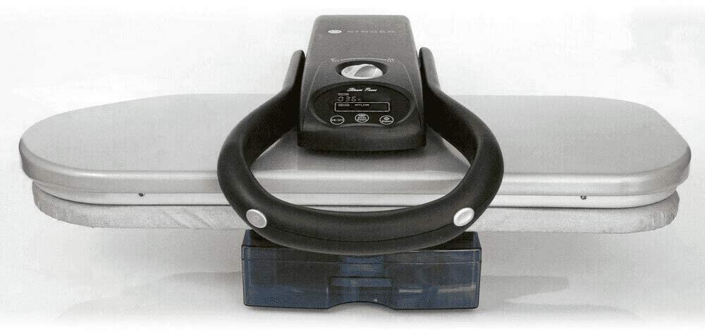 Singer ESP260T Prensa de Planchado a Vapor Inteligente - 26" x 11" Superficie de Prensado, Máquina de Prensa de Planchar a Vapor, 5 opciones de tejido, Capacidad del Tanque de 800 ml, Auto Apagado