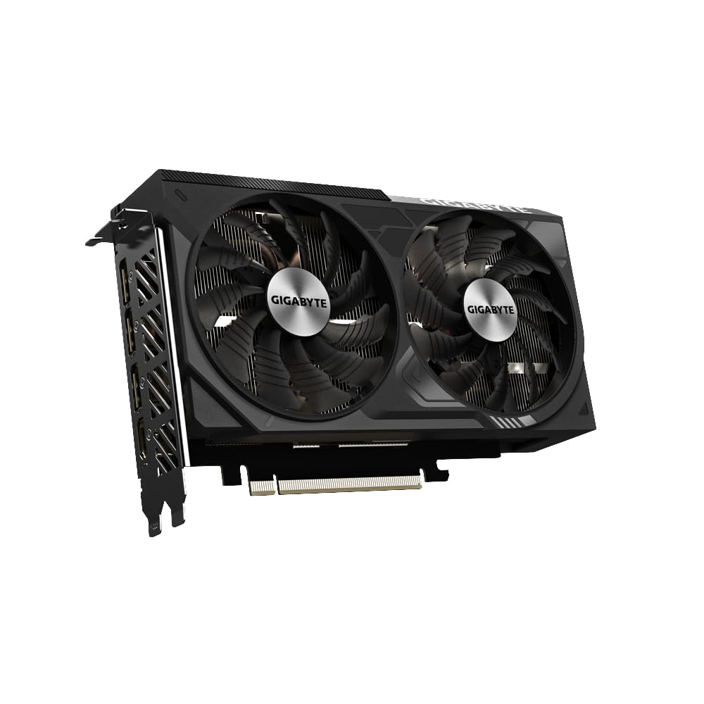Gigabyte GeForce RTX 4070 WINDFORCE 2X OC V2 12G - 12GB GDDR6, 192bit, PCI-E 4.0, 2490MHz Core Clock, 3 x DisplayPort 1.4a, 1 x HDMI 2.1a, NVIDIA DLSS 3, GV-N4070WF2OCV2-12GD