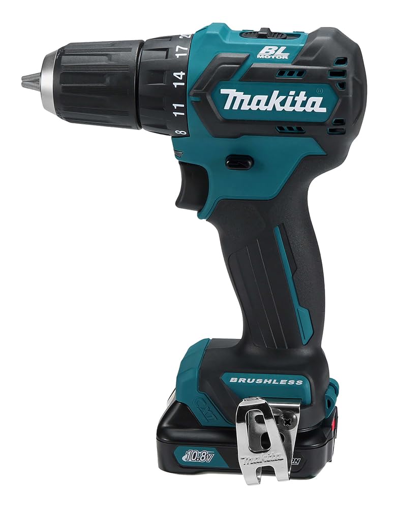 Makita - Taladro atornillador 10,8v 2,0ah 2 bateria li-ion diámetro 21