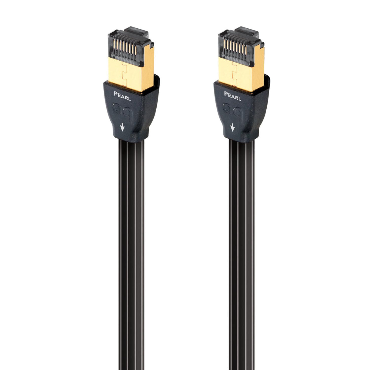 AudioQuest 5m RJ/E Pearl - Cable de Red (5m, Cat7, RJ-45) Negro