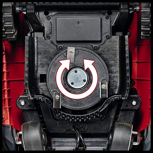 Einhell Robot cortacésped GC-RM 500 (batería de 2,0 Ah, sensores de Lluvia, Golpes, inclinación y elevación, Ajuste de Altura de Corte de 20 mm a 60 mm, para Pendientes de hasta 35%, Incluye Equipo