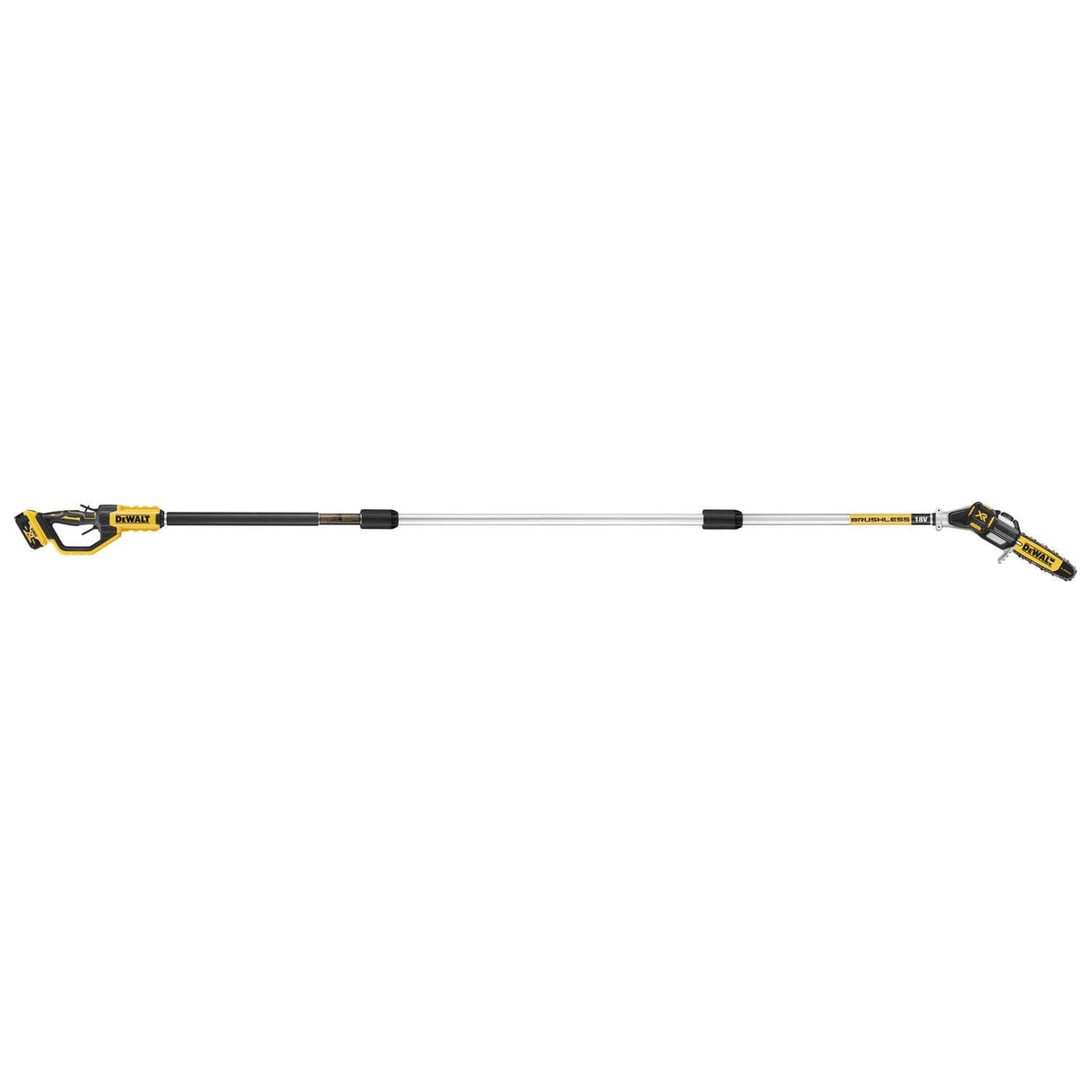 DEWALT DCMPS567P1-QW - Podadora de pértiga XR 18V con 1 batería Li-Ion 5,0Ah