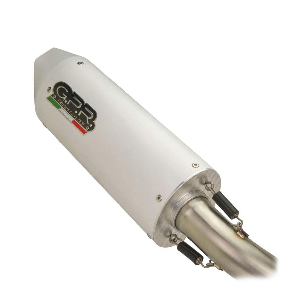 Tubo de escape marca GPR compatible con Suzuki GSX-S 950 2017-2020, Albus Evo4, Escape completo homologado, viene con db killer extraíble, catalizador y colector