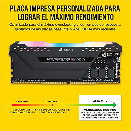 Corsair Memoria, Negro, 8 x 32 GB