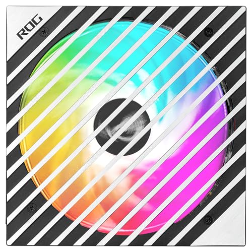 ASUS ROG Loki SFX-L 1200W Titanium - Fuente de alimentación Totalmente Modular, 80+ Titanium, Ventilador ARGB PWM de 120 mm, Aura Sync, Compatible con ATX 3.0, Compatible con PCIe 5.0