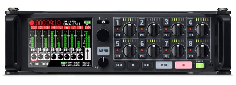 Zoom F8n Pro - multitrack Field Recorder