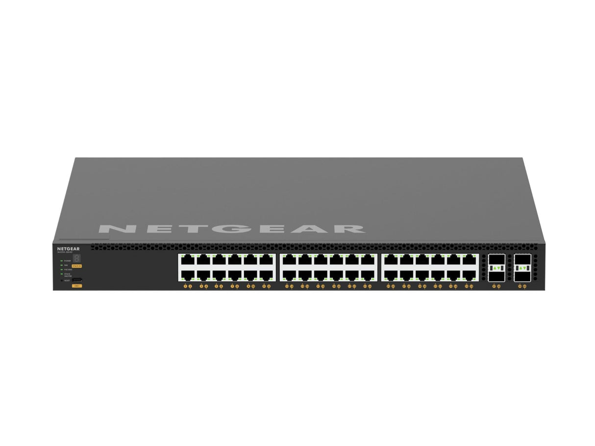 36x10G/Multi-Gig PoE++ 25G gestionado