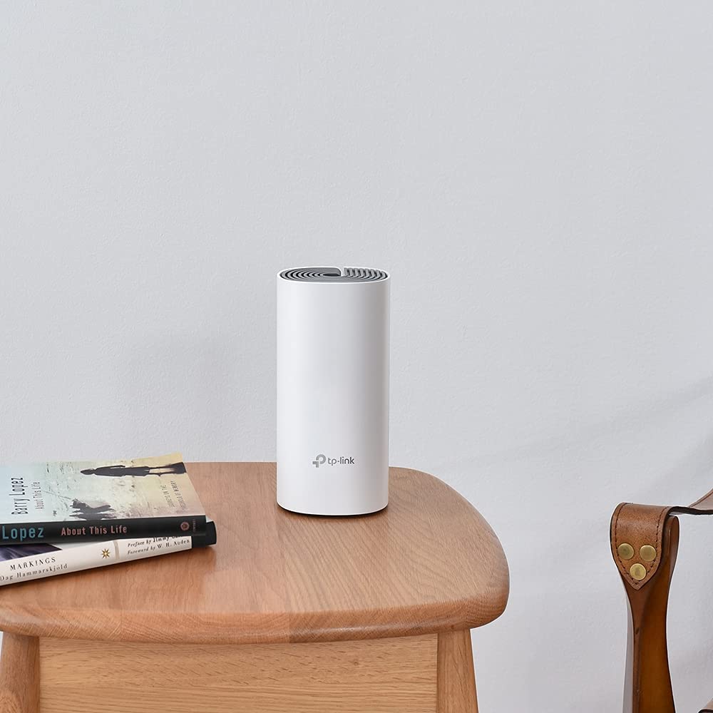 TP-Link Deco E4 (3-Pack) - AC1200 Repetidor de WiFi, Mesh WiFi Inteligente, Doble Banda hasta 350m², 2xPuertos 100/10 Mbps, MU-MIMO, hasta 100 Dispositivos, Adecuado para Xiaomi Mi Box