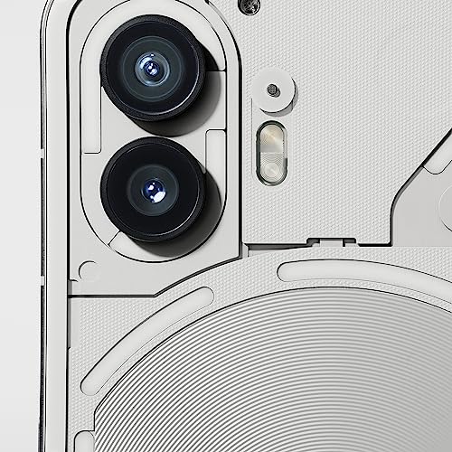 Nothing Phone (2): 256GB+12GB RAM, Glyph Interface, Nothing OS 2.0, cámara doble 50MP, OIS, pantalla LTPO OLED 6,7”, batería 4700 mAh, resistente al agua IP54, Android Móvil libre, Blanco