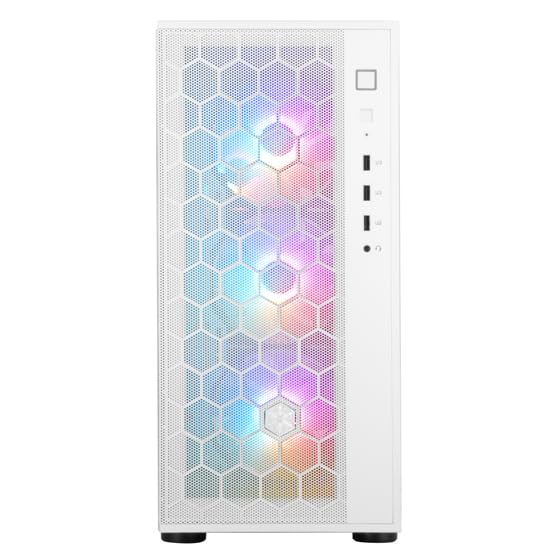 SilverStone Technology SST-FAR1W-PRO V2 - Chasis Torre Mediano ATX con Cristal Templado, Elegante y Diferente