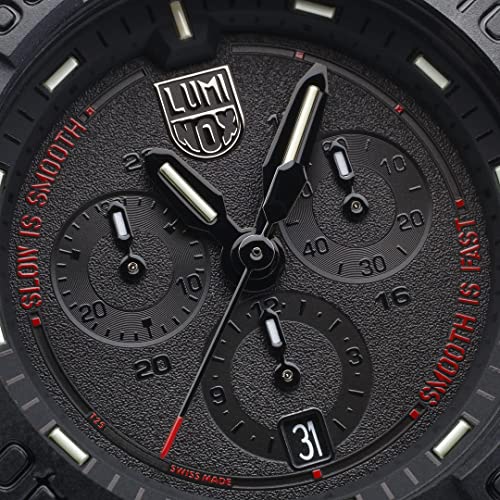 Luminox Reloj Analógico para Hombres de Cuarzo Chino con Correa en Caucho XS.3581.SIS