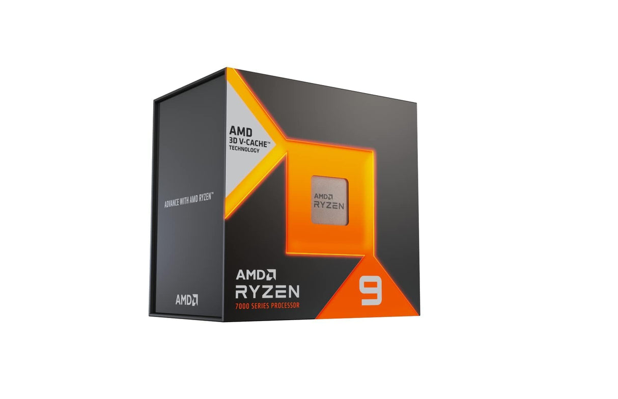 AMD Ryzen 9 7950X3D Procesador con tecnología 3D V-Cache, 16 núcleos/32 Hilos desenfrenados, Arquitectura Zen 4, 144MB Cache, 120W TDP, hasta 5,7 GHz Frecuencia Boost, Socket AMD 5, DDR5 y PCIe 5.0