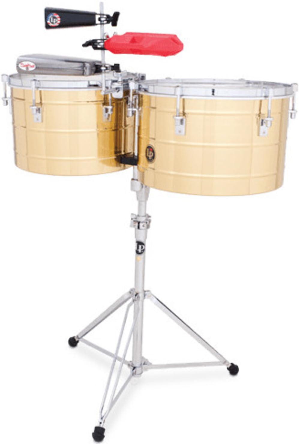 LP Latin Percussion Timbales Tito Puente Thunder Timbs Latón LP258-B