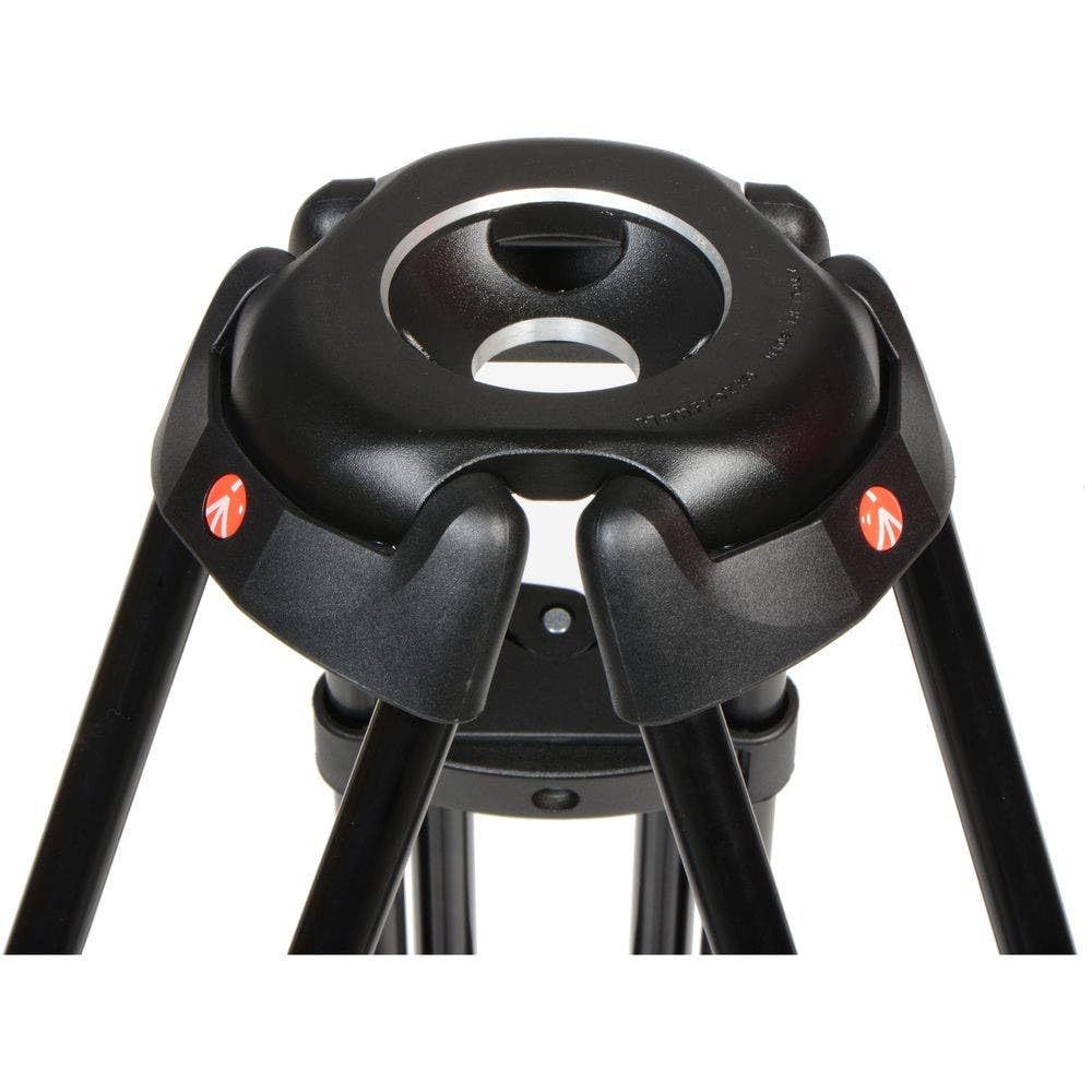 Manfrotto MVH502A - Trípode completo, negro - con 546GB-1