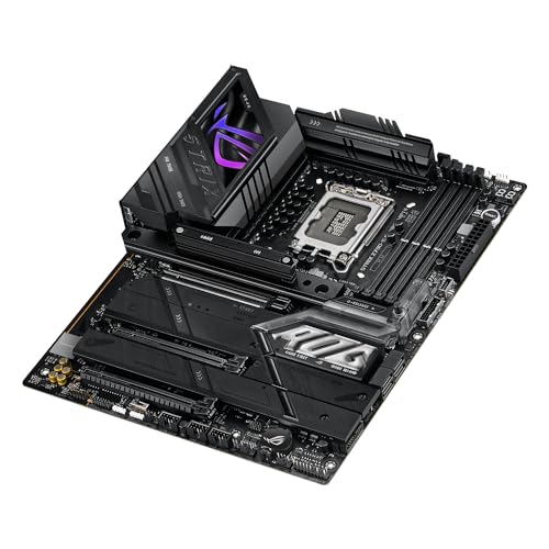 ASUS ROG Strix Z790-E Gaming WiFi II Intel Z790 Placa Base (LGA 1700 ATX, 18+1 etapas de Potencia, DDR5, 5 Ranuras M.2 con disipadores, PCIe 5.0, WiFi 7, USB 20Gbps y Aura Sync RGB)