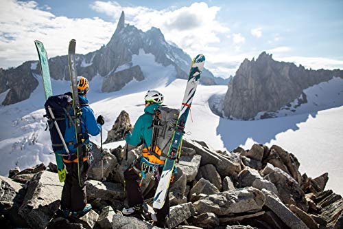 Lowepro Powder BP 500 AW LP37230-PWW - Mochila para exteriores (gris/naranja) para caminar, senderismo, senderismo y deportes de invierno para equipos de foto/video y artículos personales (se adapta a