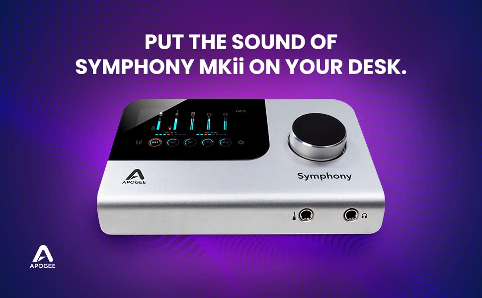 Apogee - SYMPHONY DESKTOP - Interface audio USB 10 entradas / 14 salidas