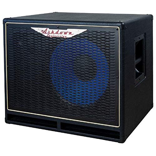 ASHDOWN - ABM-115H-EVO IV, caja de 300 W, impedancia 8 ohmios, cono de 15", peso 23,9 kg, color negro