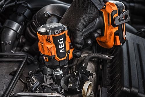 AEG Aprietatuercas de impacto SUBCOMPACT 18 V BRUSHLESS, 300 Nm, 3 modos + autostop, 1/2 pulgadas
