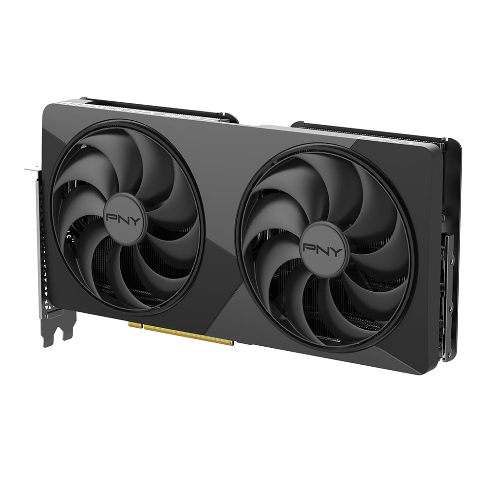 PNY Tarjeta Gráfica GeForce RTX™ 5070Ti Slim 16GB OC Doble Ventilador, 2-Slot