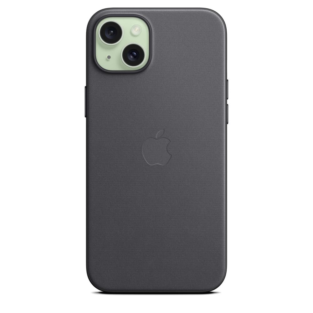 Apple Funda de Trenzado Fino con MagSafe para el iPhone 15 Plus - Negro