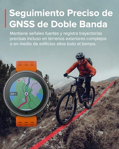 SUUNTO Vertical Reloj Deportivo - Smartwatch GPS, GPS de Doble Frecuencia, Mapas sin Conexión Gratuitos, Autonomía de hasta 50 Días, Carcasa Resistente Militarmente, Resistente al Agua hasta 100m