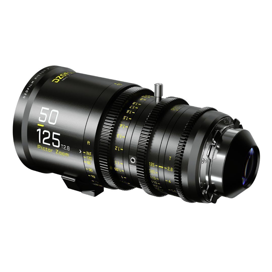 DZOFILM Cine Lens Pictor Zoom 50-125 T2.8 Black for PL/EF Mount (S35)