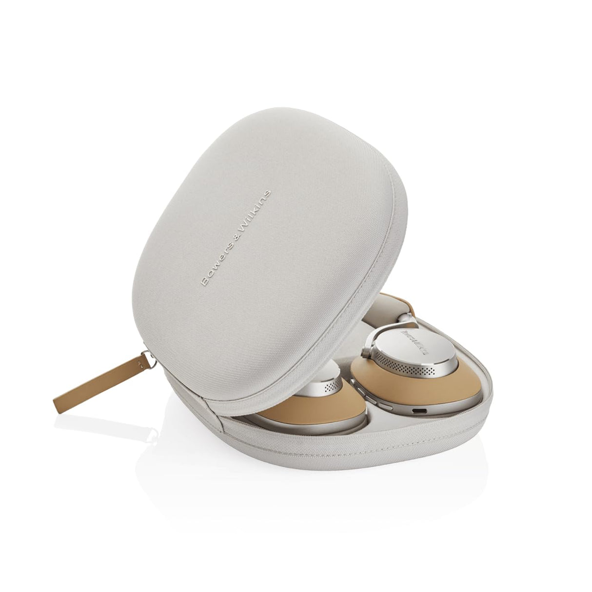 Bowers & Wilkins PX8 Flagship Auriculares inalámbricos con cancelación de Ruido con Bluetooth 5.0 y Carga rápida, 30 Horas de reproducción de Alta resolución y micrófono Integrado, Color marrón
