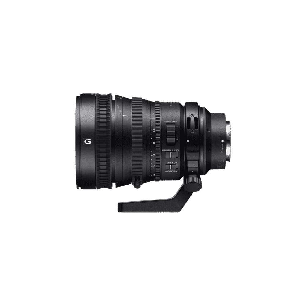 Sony SELP28135G - Objetivo para videocámara para Sony/Minolta (Distancia Focal 28-135mm, Apertura f/4-22, estabilizador óptico, diámetro: 95mm) Negro
