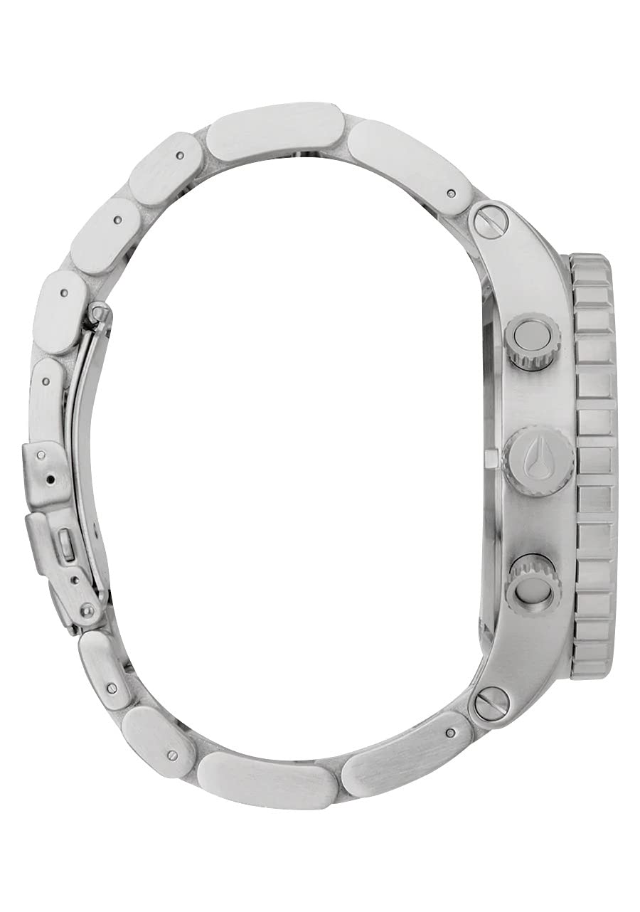 Nixon Reloj Analógico para Unisex Adulto de maquinaria Japonesa de Cuarzo con Correa en Acero Inoxidable A083-5091-00