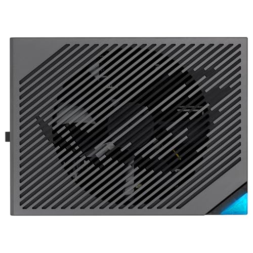 ASUS ROG Thor 1600W Titanium III Fuente de alimentación, 80 Plus Titanium, ATX 3.1, MOSFET GAN, Estabilizador de Voltaje Inteligente, Pantalla OLED magnética, Modo Turbo, 10 años de protección