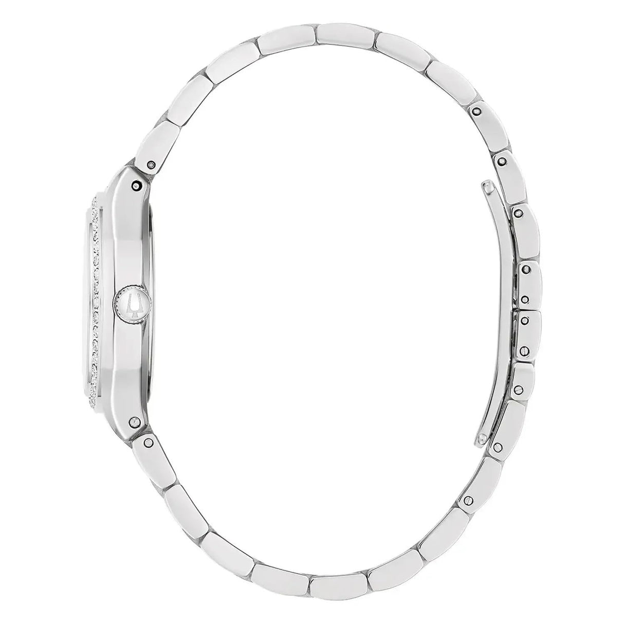 Bulova Reloj Analógico para Mujer'S de Cuarzo con Correa en Acero Inoxidable 96R246