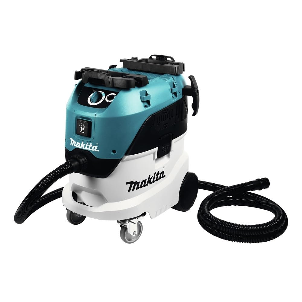 Makita Aspirador 45L 1.400W VC4210LX, Color: Azul, Negro y Blanco