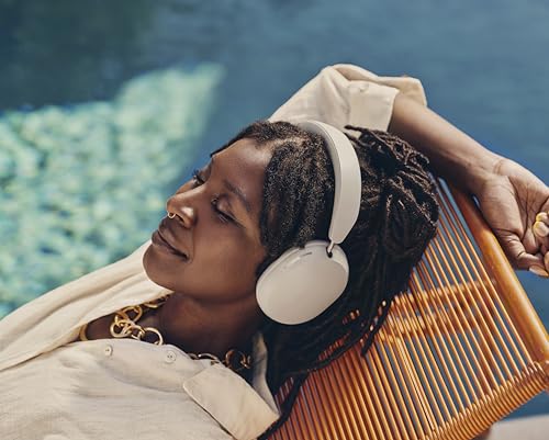 Sonos Ace - Auriculares inalámbricos Bluetooth con cancelación Activa de Ruido - hasta 30 Horas de autonomía - Audio Espacial con Seguimiento dinámico de la Cabeza - Blanco