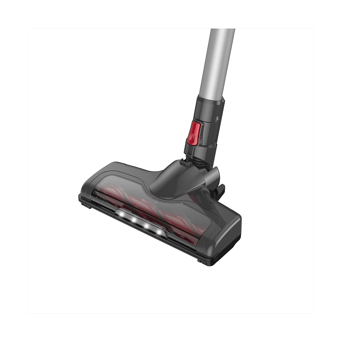 Livoo Model Name Aspirador Escoba Inalámbrico, Metal, 2 Velocidades, Rojo