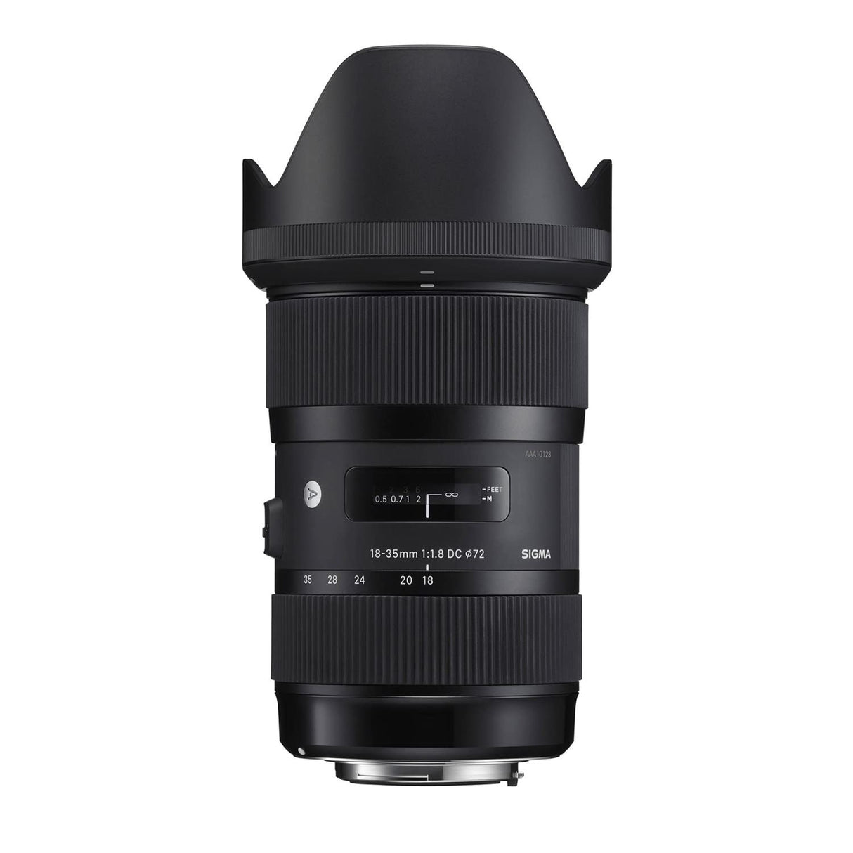 Sigma 18-35mm f/1.8 DC HSM - Objetivo para Canon (distancia focal 18-35mm, apertura f/1.8-16, diámetro: 72mm) color negro